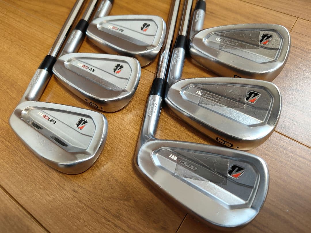 ブリジストン 221CB アイアン 5i〜PW 6本 105S 調整済み品