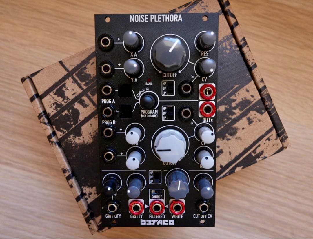 Befaco Noise Plethora モジュラーシンセ
