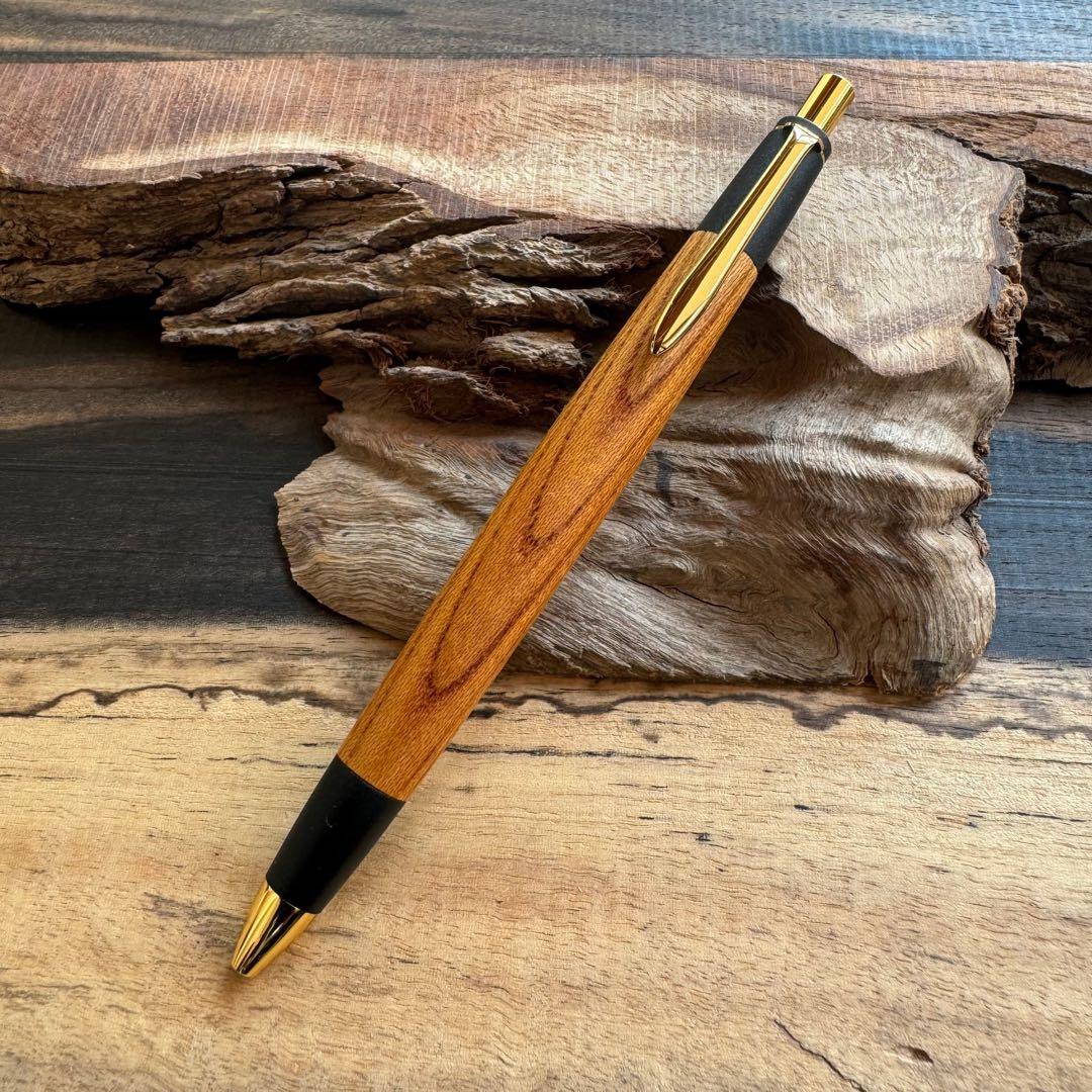 ボナンペン 欅 シャープペンシル 真鍮金具 野原工芸似