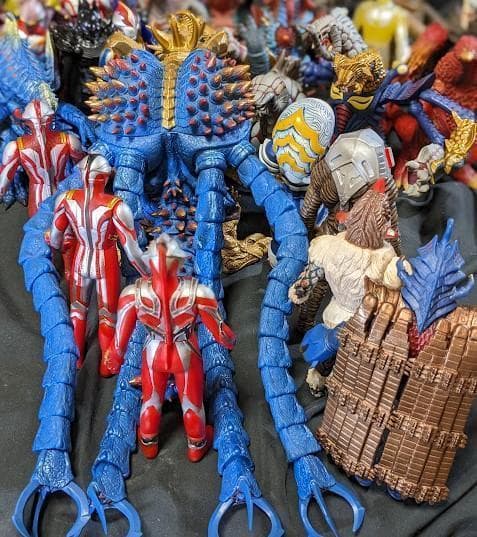 ウルトラマンメビウス＆登場怪獣・宇宙人（バンダイ）ソフビフィギュア44体セット