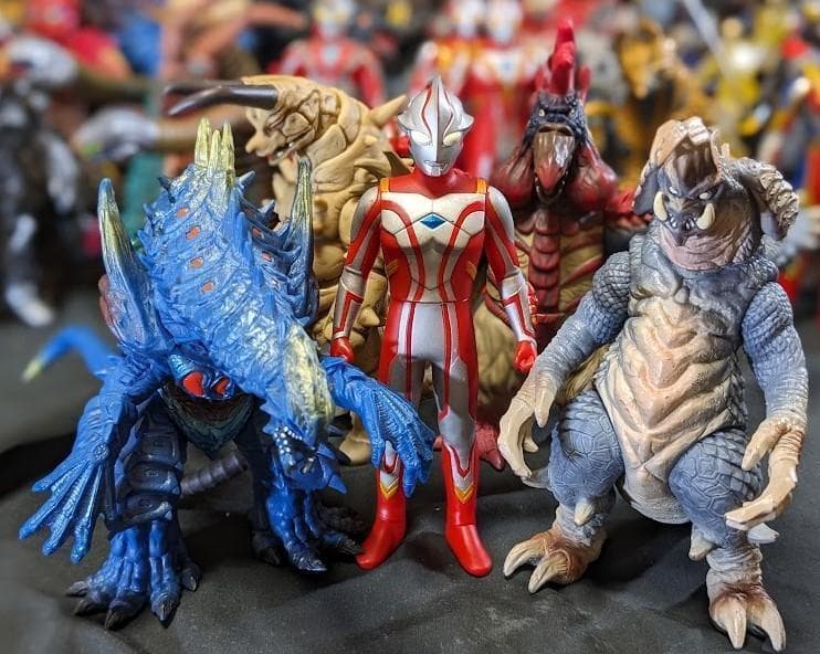 ウルトラマンメビウス＆登場怪獣・宇宙人（バンダイ）ソフビフィギュア44体セット