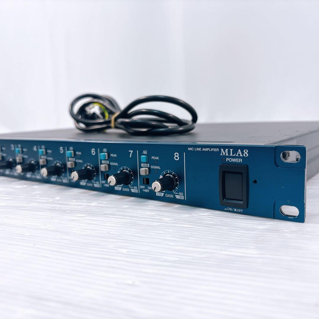 【美品】YAMAHA ヤマハ MLA8 Mic Line Amplifier