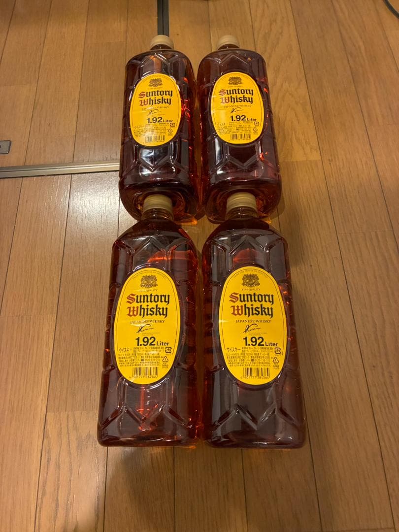 角瓶 1920ml [サントリー ウイスキー 日本 大容量]　４本
