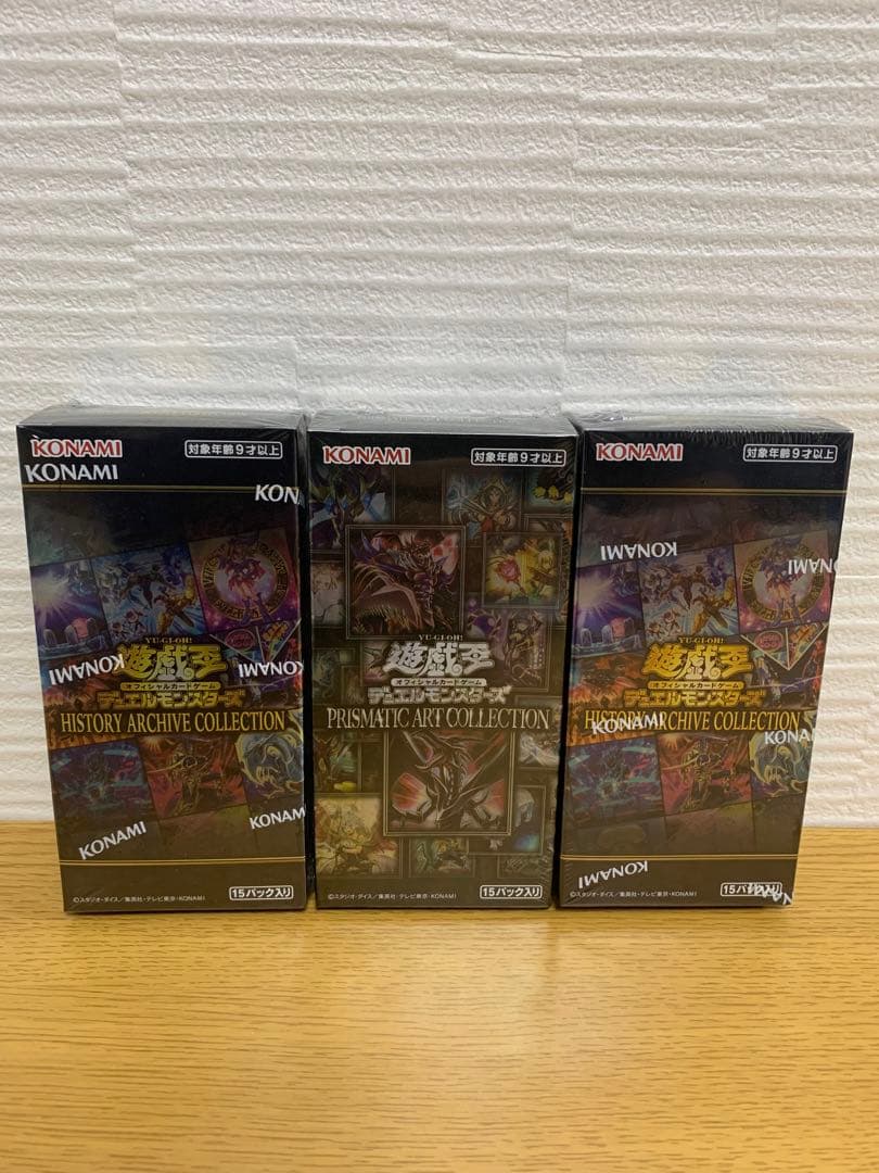遊戯王　アートコレクション1box、ヒスコレ2box
