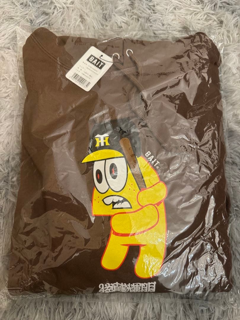 阪神タイガース 佐藤輝明選手 BAIT選手コラボパーカー　Lサイズ