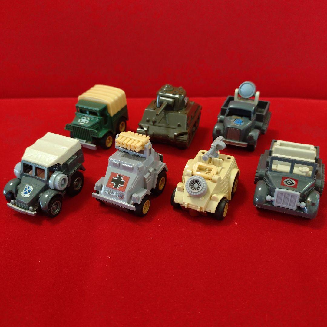 40年前　コンバットチョロQ 7台セット ◯クリーニング済み