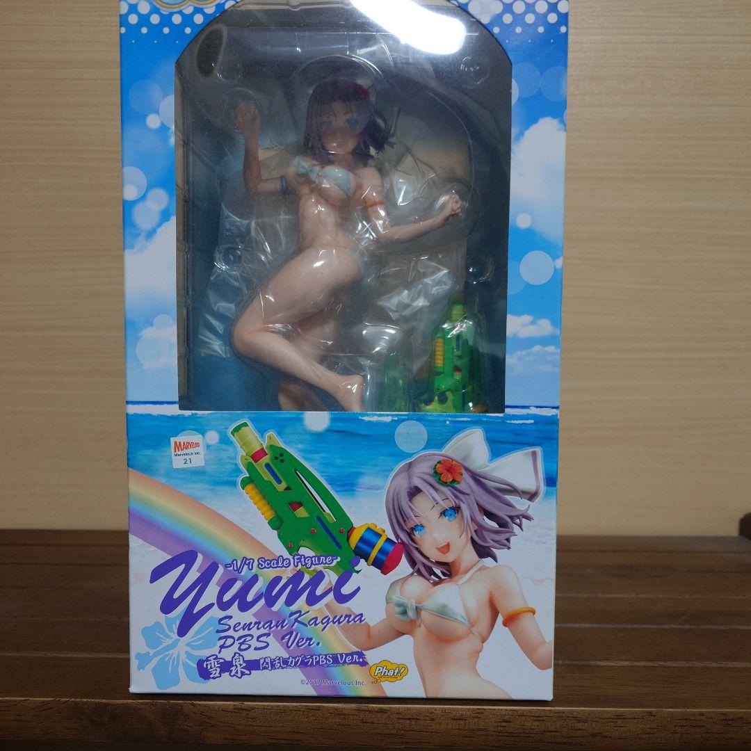 ☆美品 ファット・カンパニー 雪泉 スケールフィギュア 閃乱カグラ