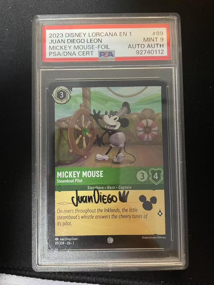 LORCANA ロルカナ ミッキー　JuanDiegoLeon サイン