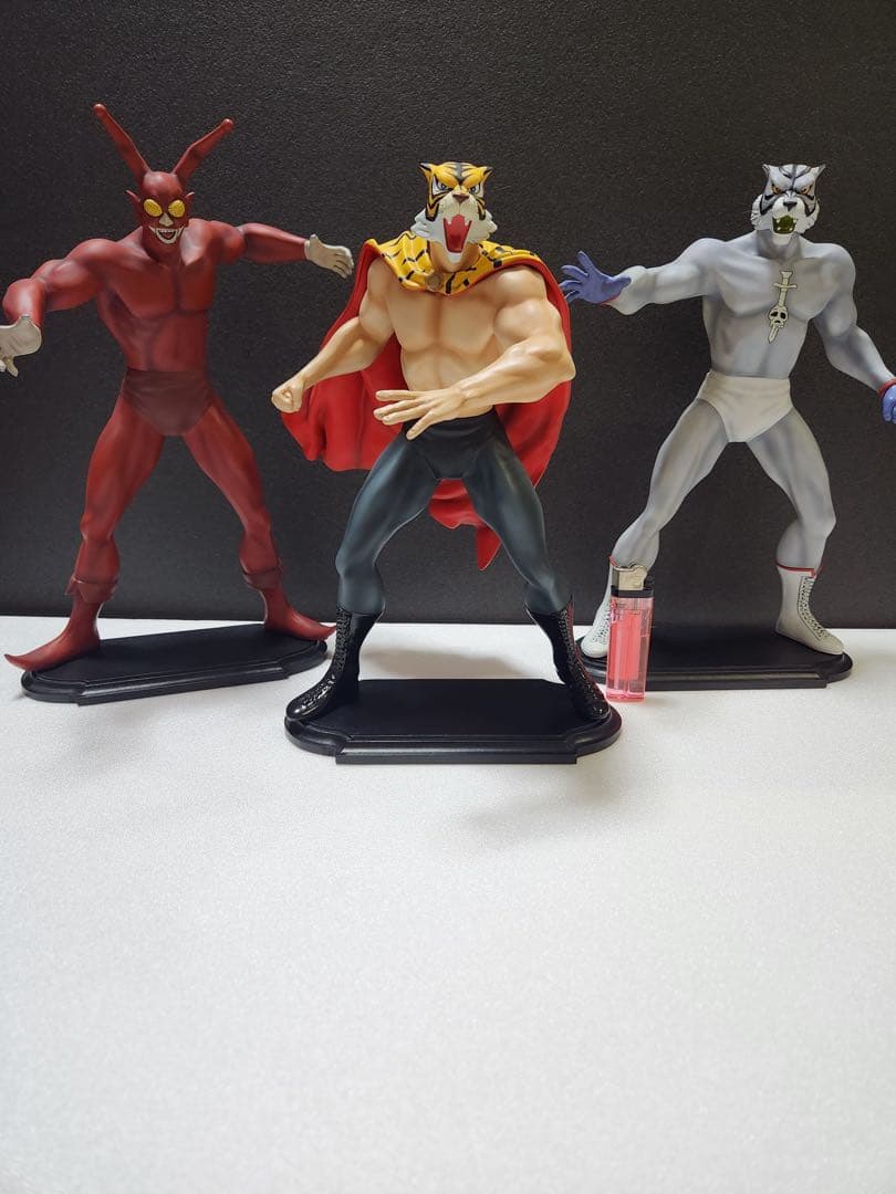 【遂に出品！究極のプロ完成品No1】超レア！ボークス　タイガーマスク　関連3体