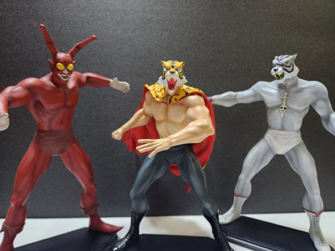 【遂に出品！究極のプロ完成品No1】超レア！ボークス　タイガーマスク　関連3体