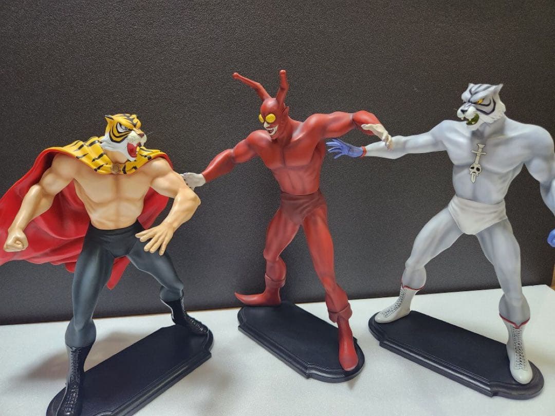 【遂に出品！究極のプロ完成品No1】超レア！ボークス　タイガーマスク　関連3体