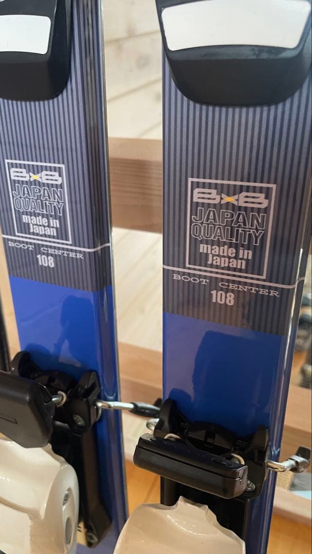 カービングスキー板108cmセットビンディングストック子供ジュニアキッズショート