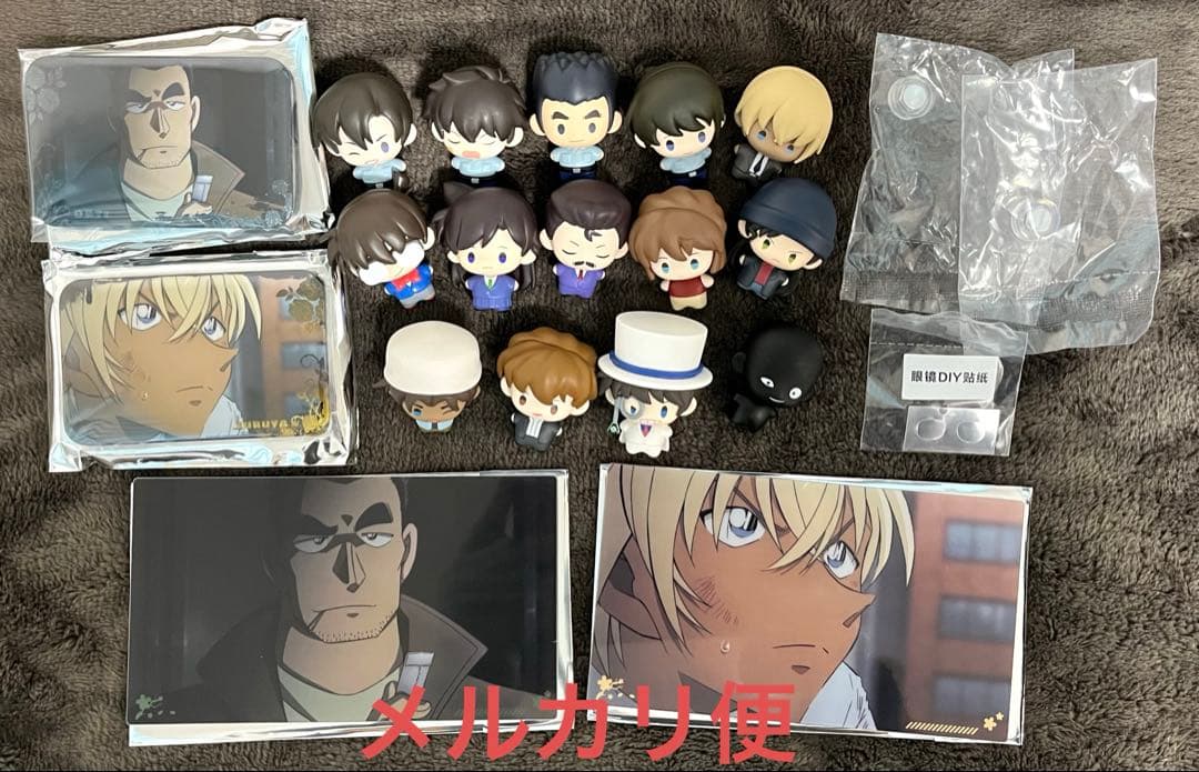 【中国限定】名探偵コナン ミニフィギュア アクリルプレートカード