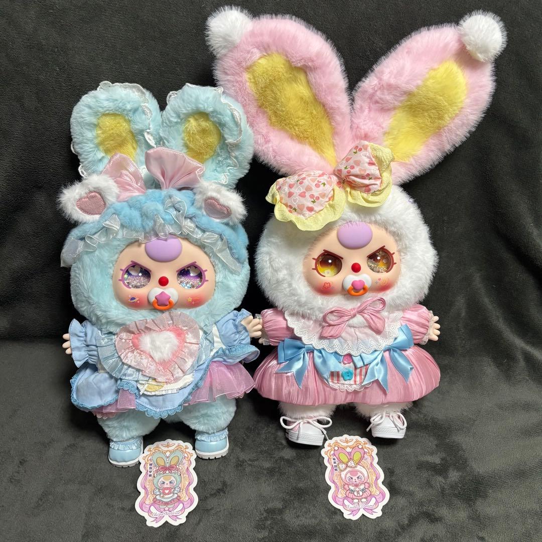 きらり.♡*.　babythree ロリータ　400% ぬいぐるみ　2子