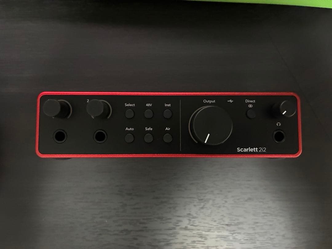 FOCUSRITE Scarlett 2i2 （gen.4）