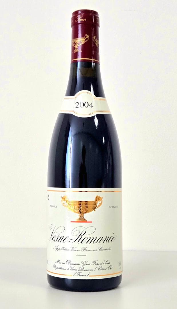 2004 ドメーヌ・グロ・フレール・エ・スール ヴォーヌ・ロマネ　ブルゴーニュ