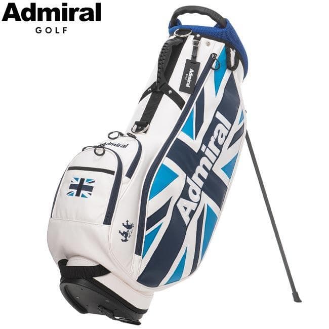 新品 アドミラル スタンドキャディバッグ ADMG5AC4 ブルー