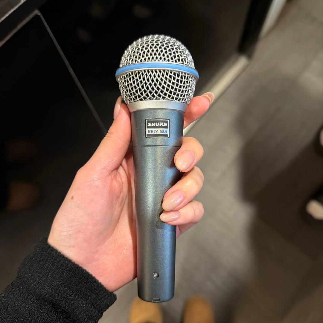 Shure beta 58a マイク
