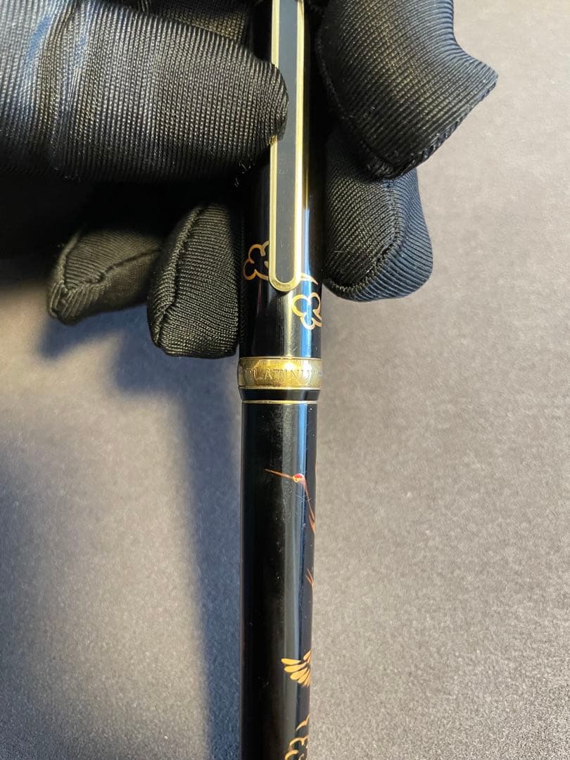【限定品】日本製 万年筆 蒔絵　プラチナム　18K 750