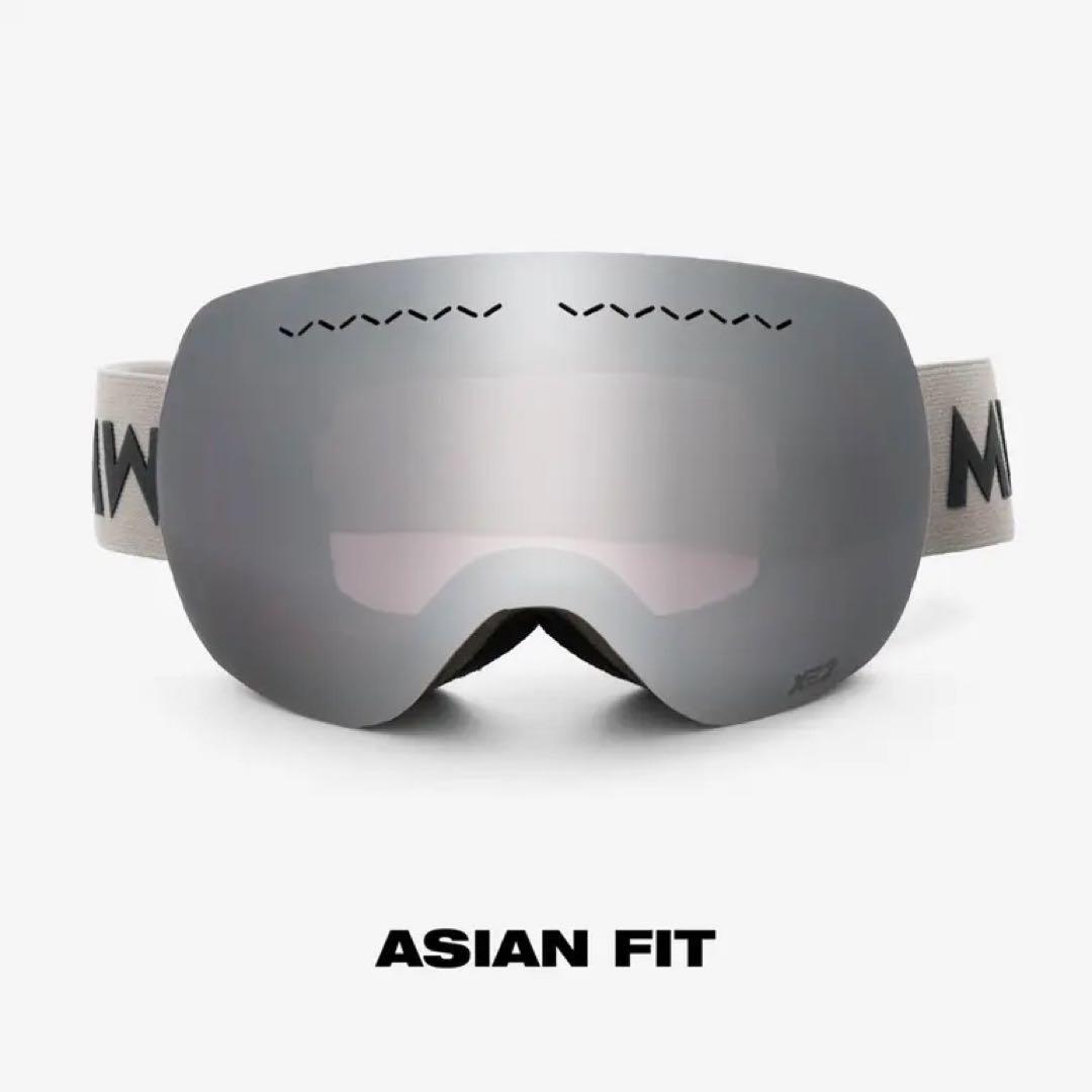 MESSYWEEKEND / ORBIT - ASIAN FIT スノーゴーグル