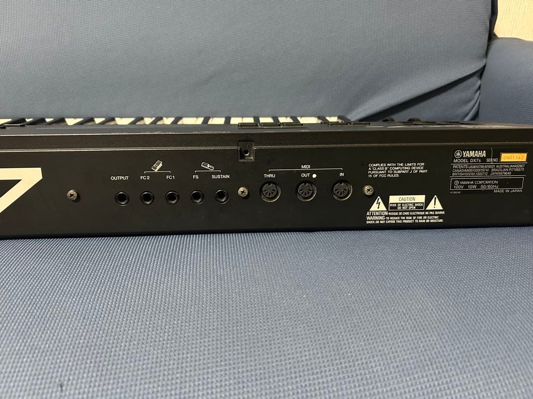 【動作確認済】YAMAHA DX7s シンセサイザー キーボード ヤマハ