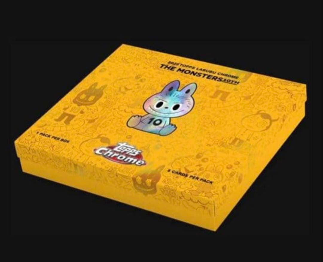 Topps Chrome 10周年記念ボックス ラブブ カード5BOX