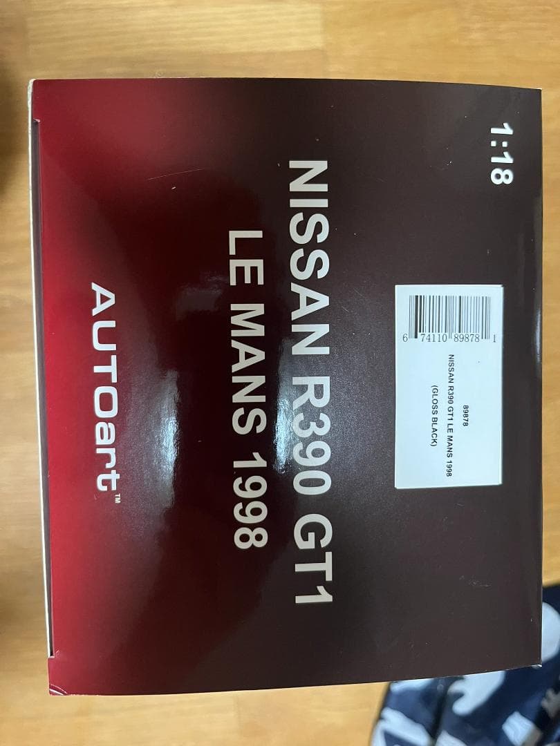 ミニカー 1/18 NISSAN R390 GT1 Le Mans 1998 89878