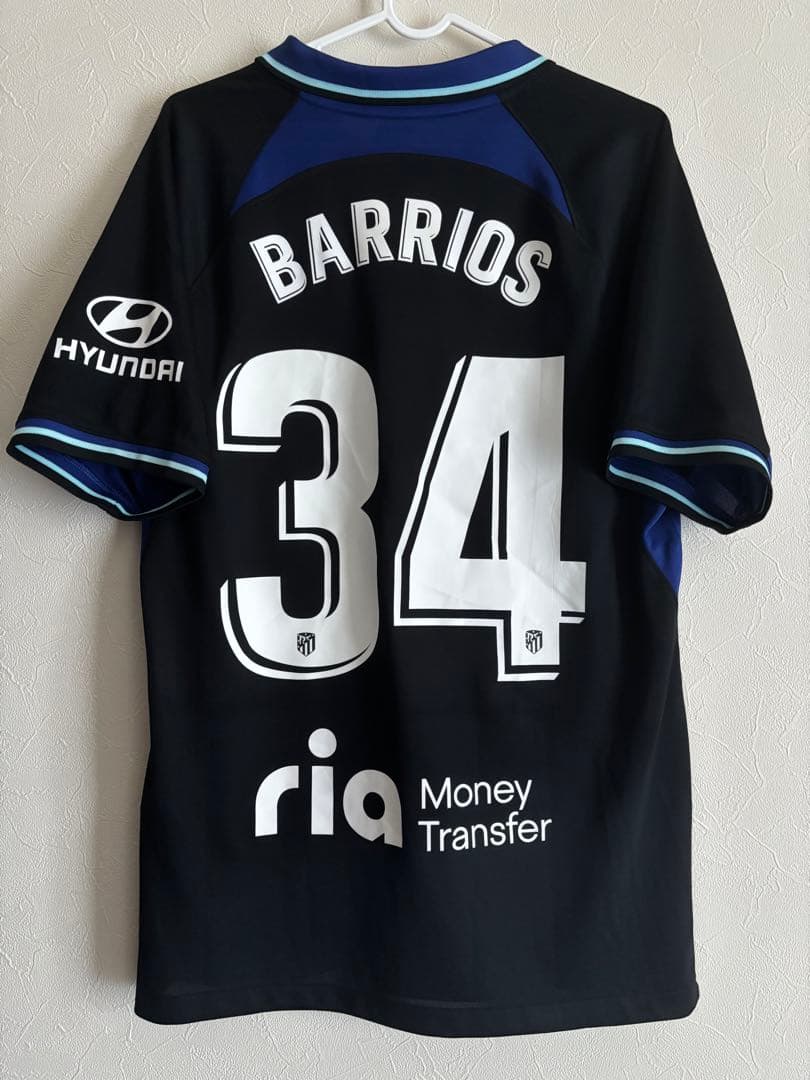 【正規品】パブロ・バリオス　アトレティコ22/23アウェイユニフォーム