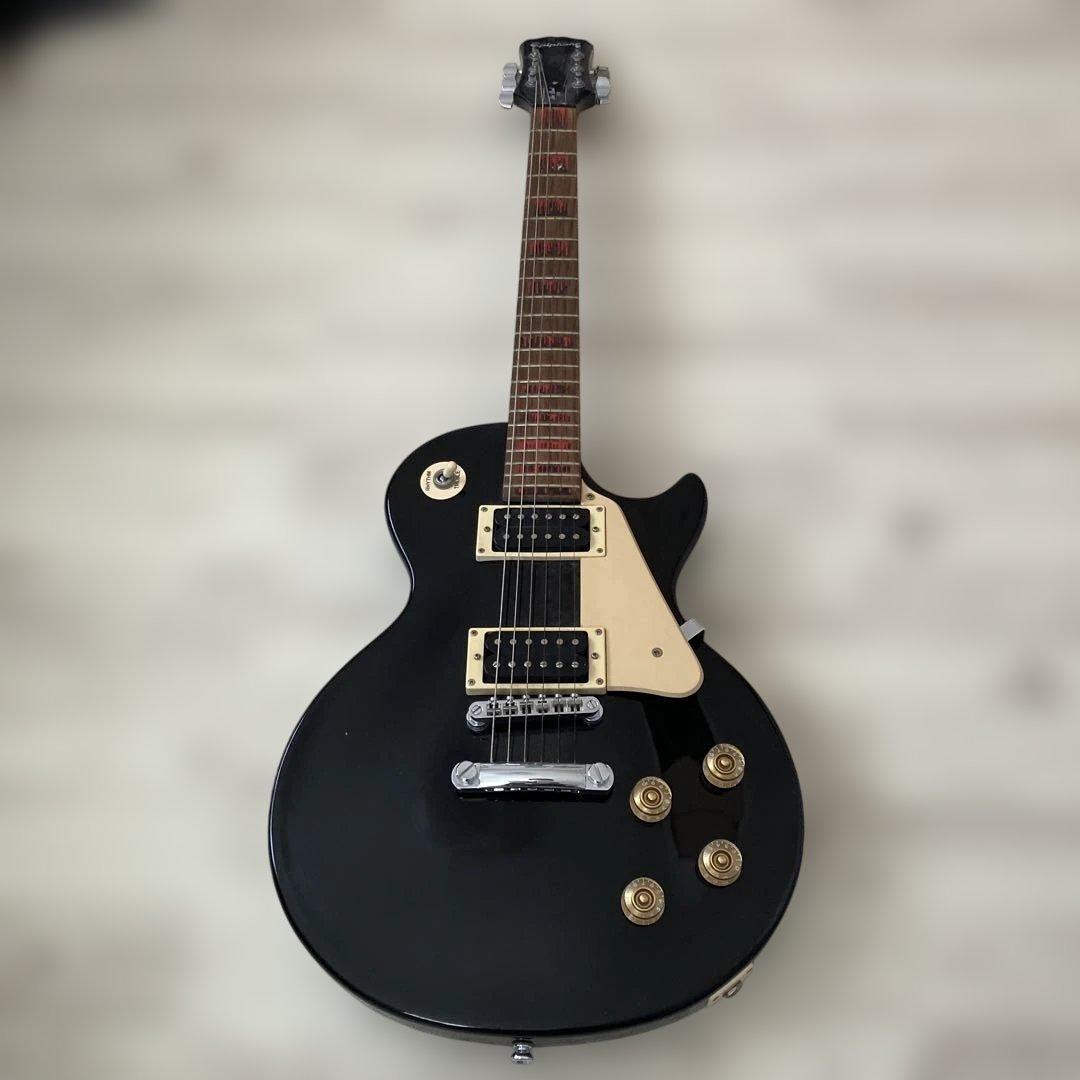 Epiphone Les Paul ブラックエレキギター(ジャンク品)