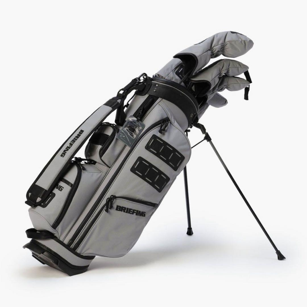 【新品・タグ付き】BRIEFING キャディバッグ グレー CR-9 人気カラー