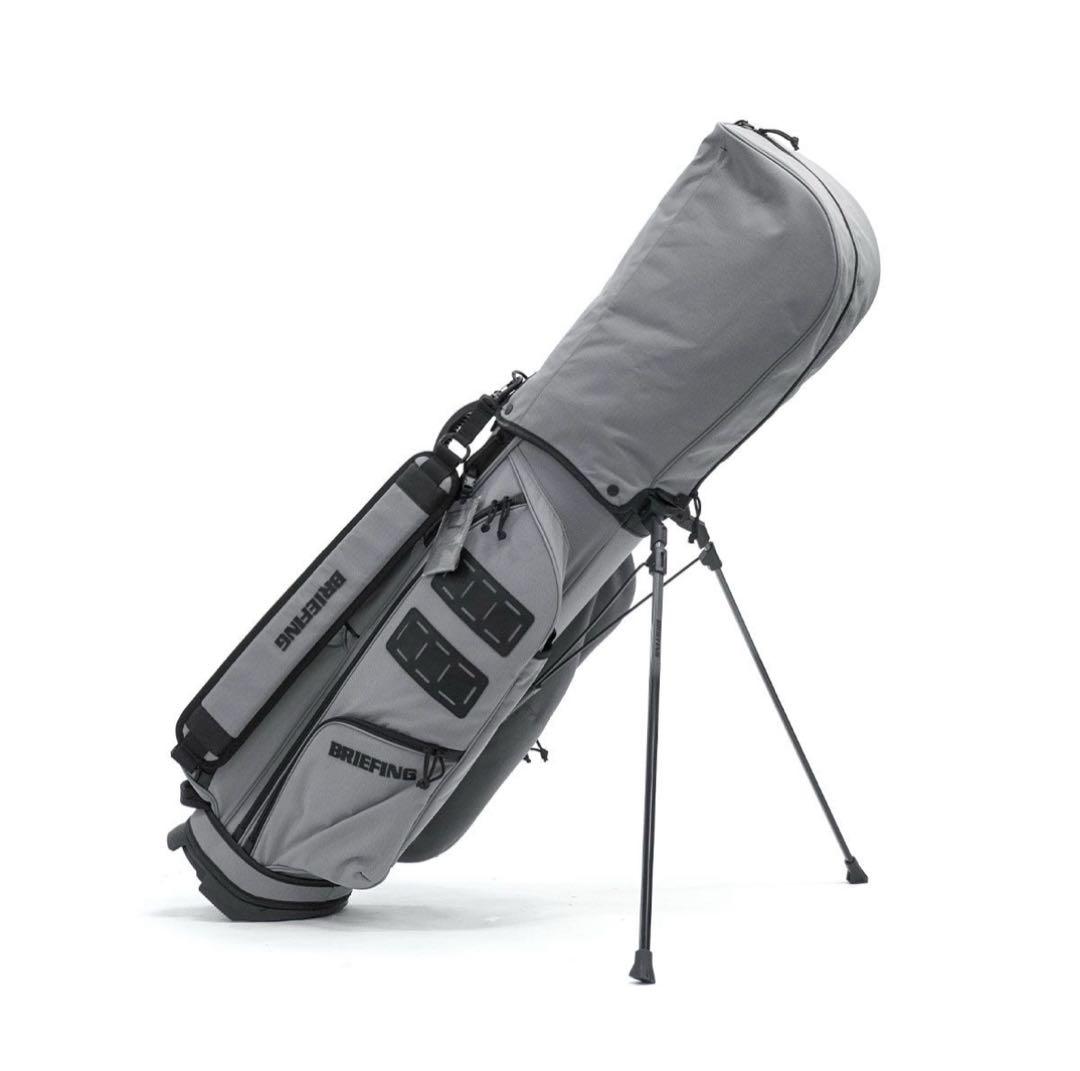 【新品・タグ付き】BRIEFING キャディバッグ グレー CR-9 人気カラー