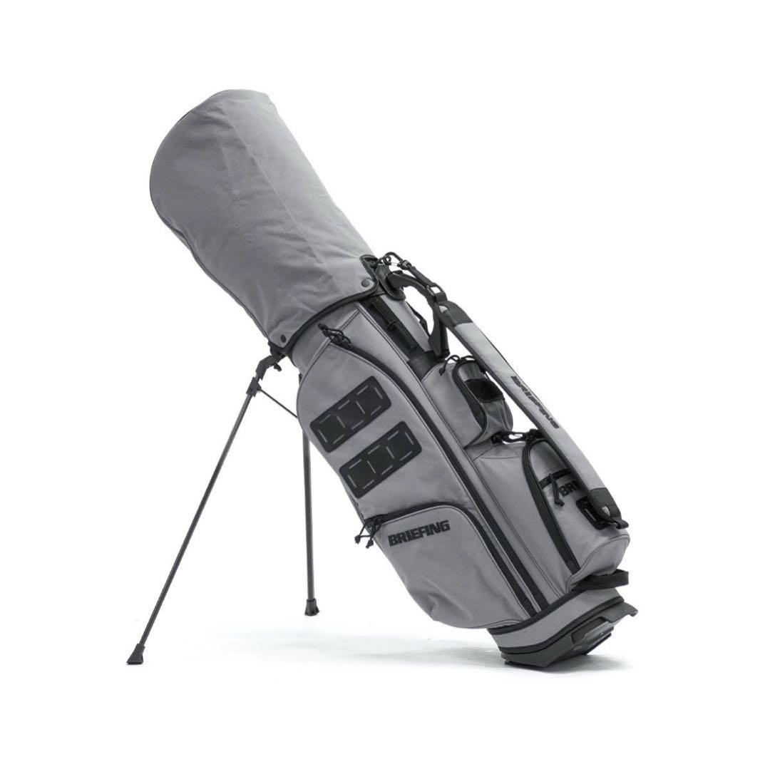 【新品・タグ付き】BRIEFING キャディバッグ グレー CR-9 人気カラー