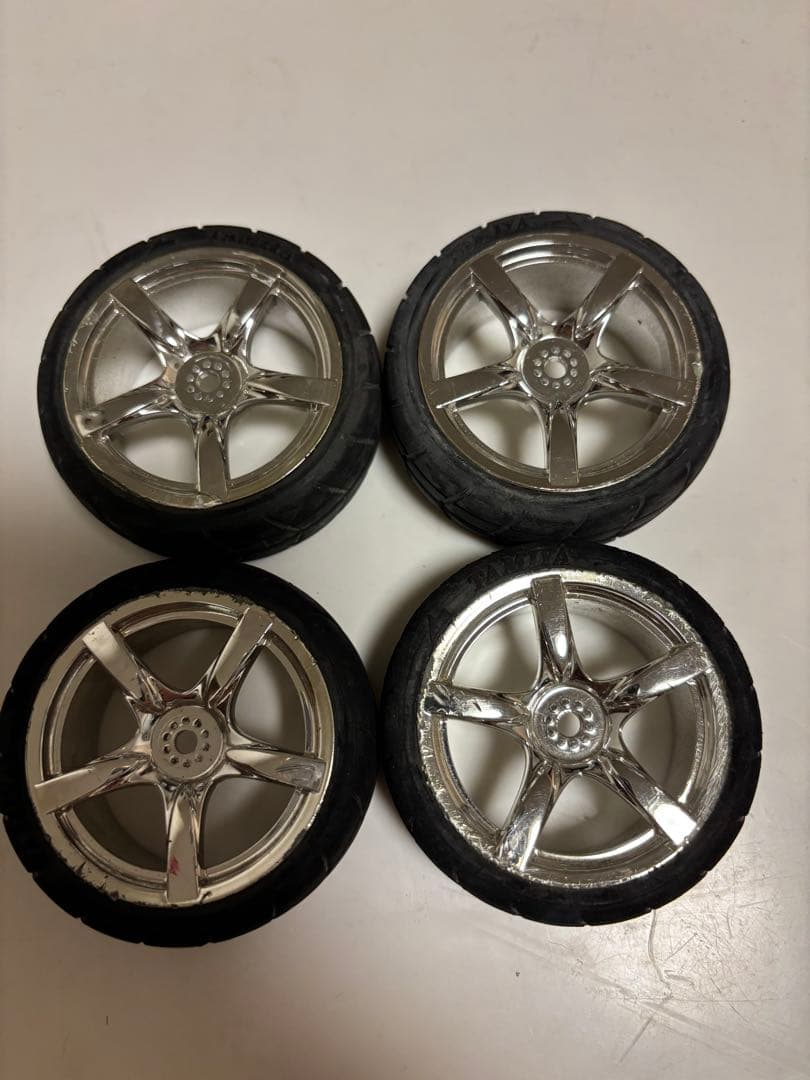 タミヤ　ラジコン　タイヤホイール　22本セット売り