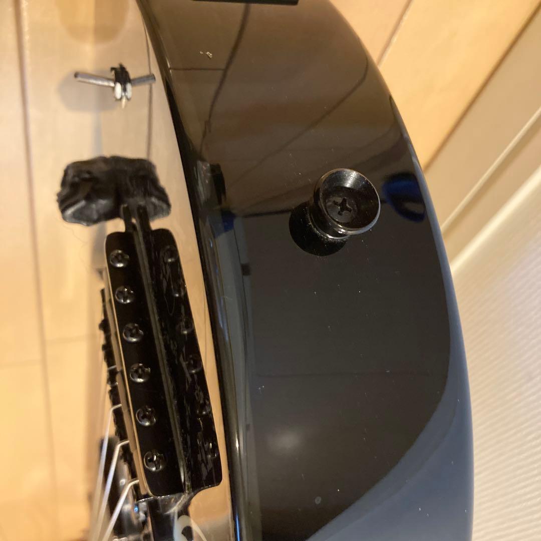 極美品　FERNANDESエレキギター スカルデザイン　専用ケース付