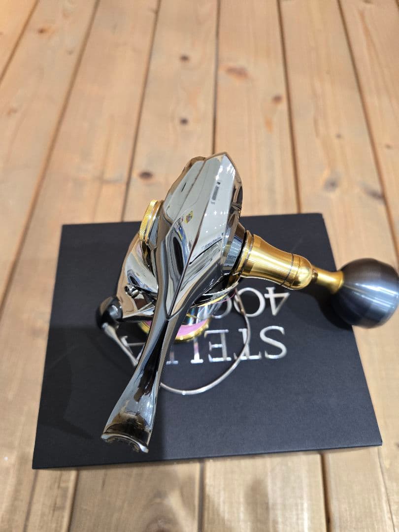 【極美品☆】14'ステラ4000HGパワーハンドルノブ ☆スペアススプール