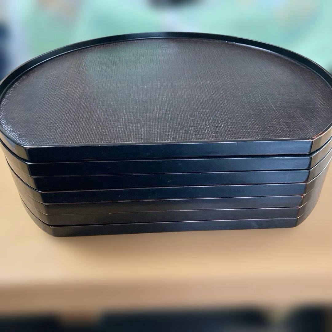 懐石膳　越前塗　10枚