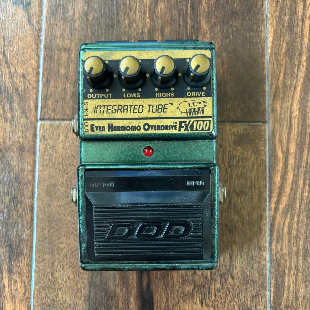 【廃盤・レア】DOD Even Harmonic Overdrive FX100