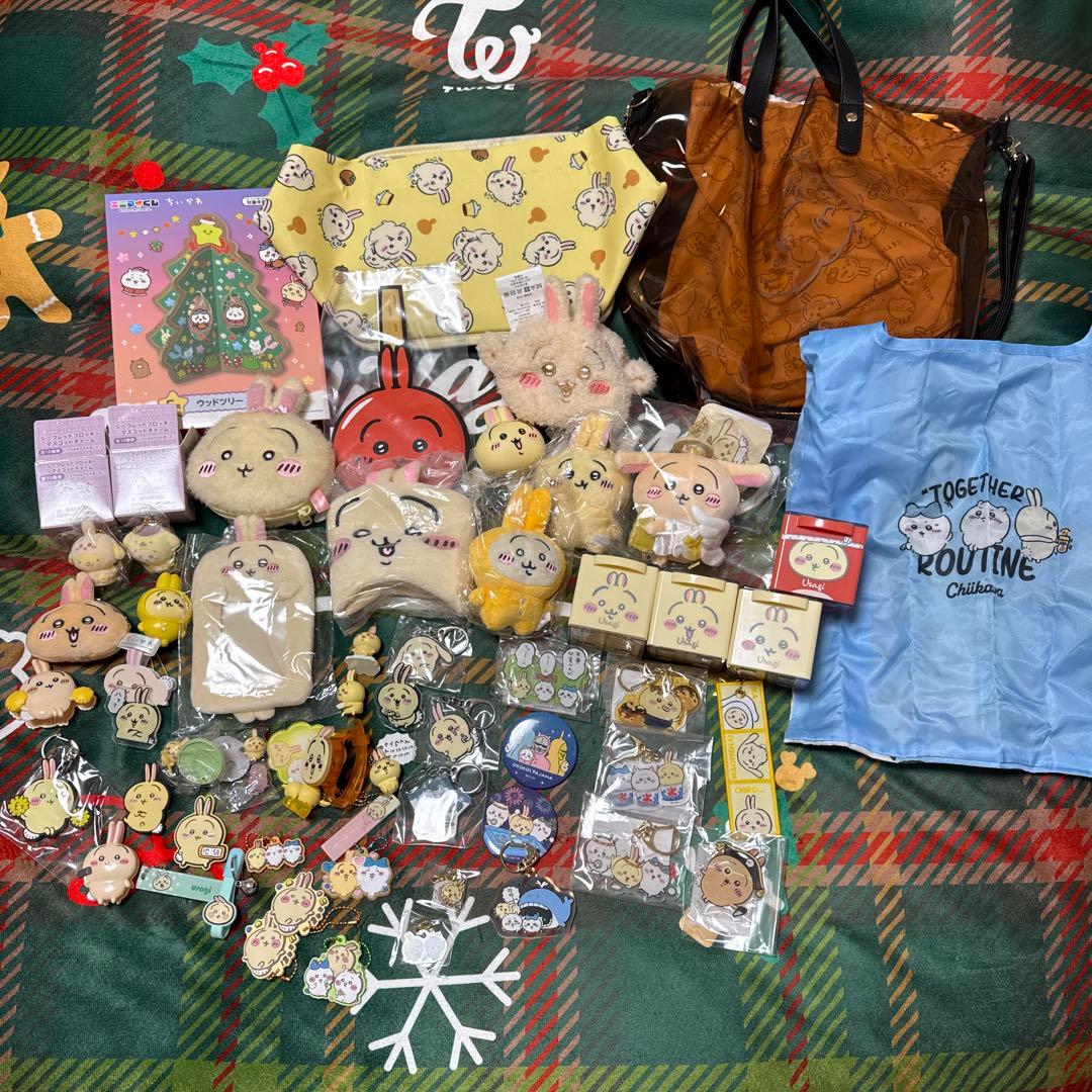 ちいかわグッズ(うさぎ多め)まとめ売り