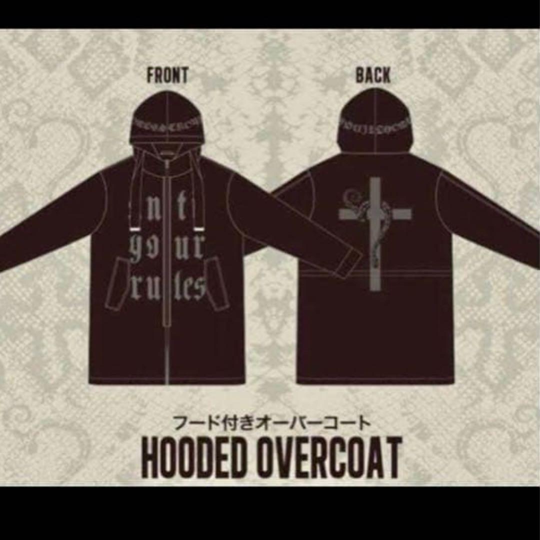 hyde フード　オーバーコート