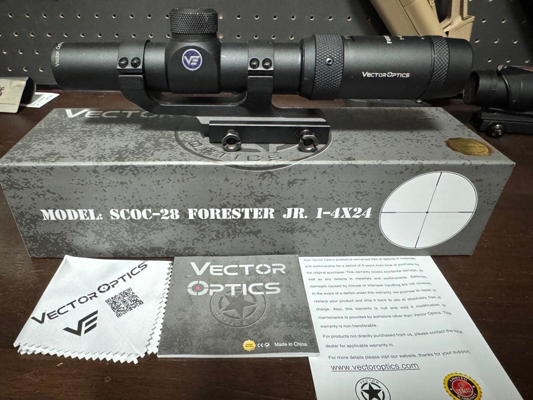 トイガン VECTOR OPTICS SCOC-28 Forester 1-4x24 JR