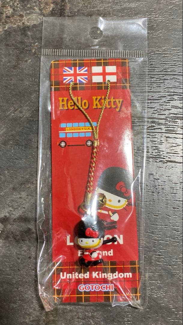 激レア!ハローキティ 三越英国展 ご当地キディ 根付け 三越ロンドン　新品　12
