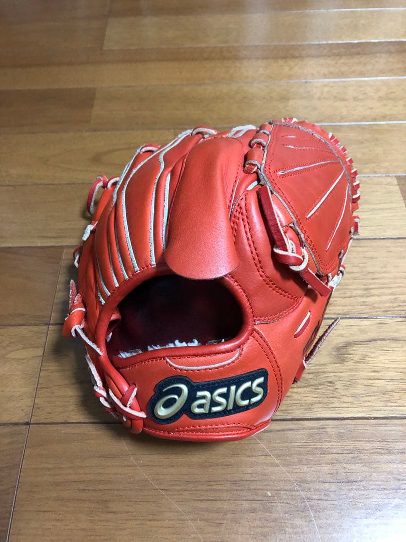 アシックス　グローブ　投手用　軟式
