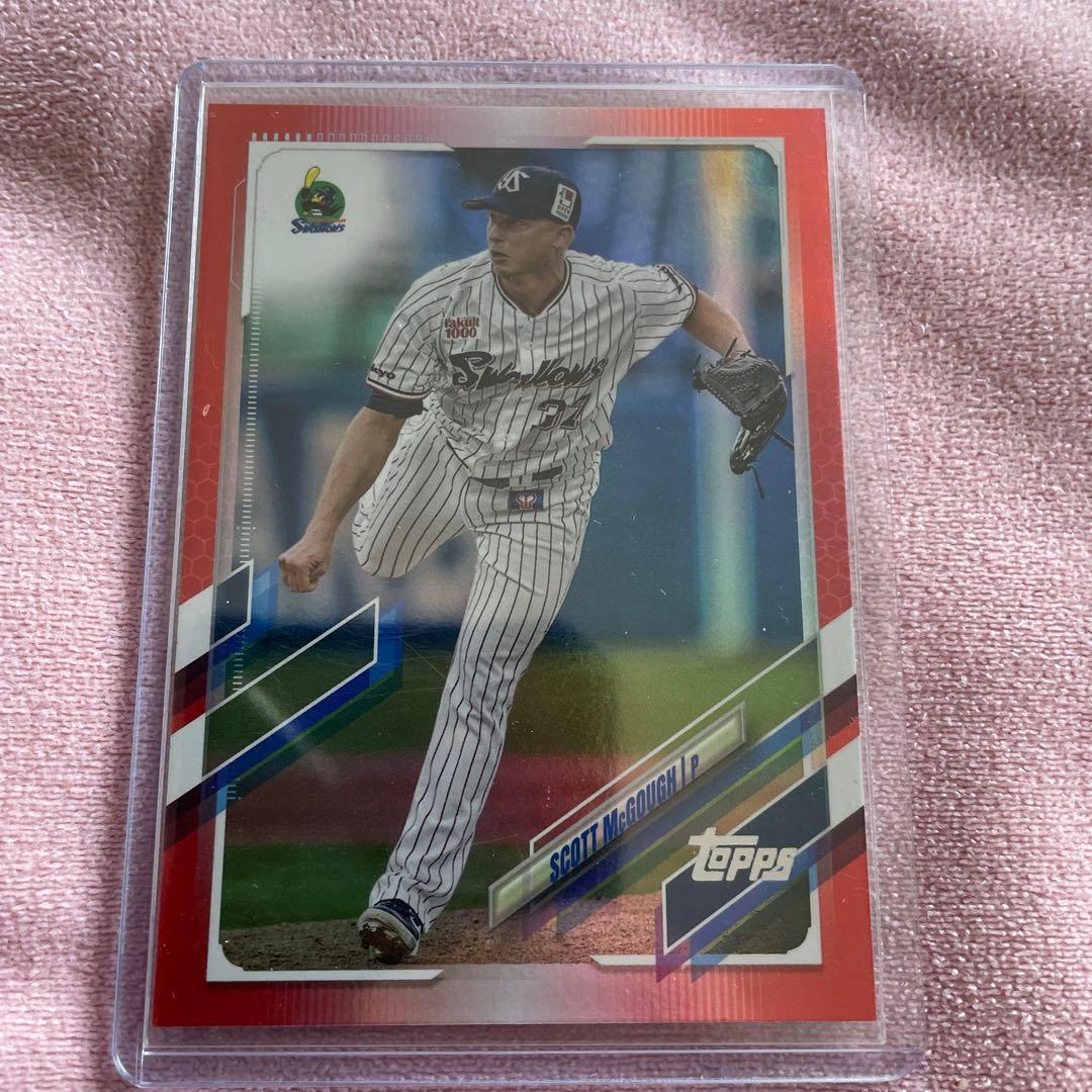 S.マクガフ 1／5シリアル toppsカード