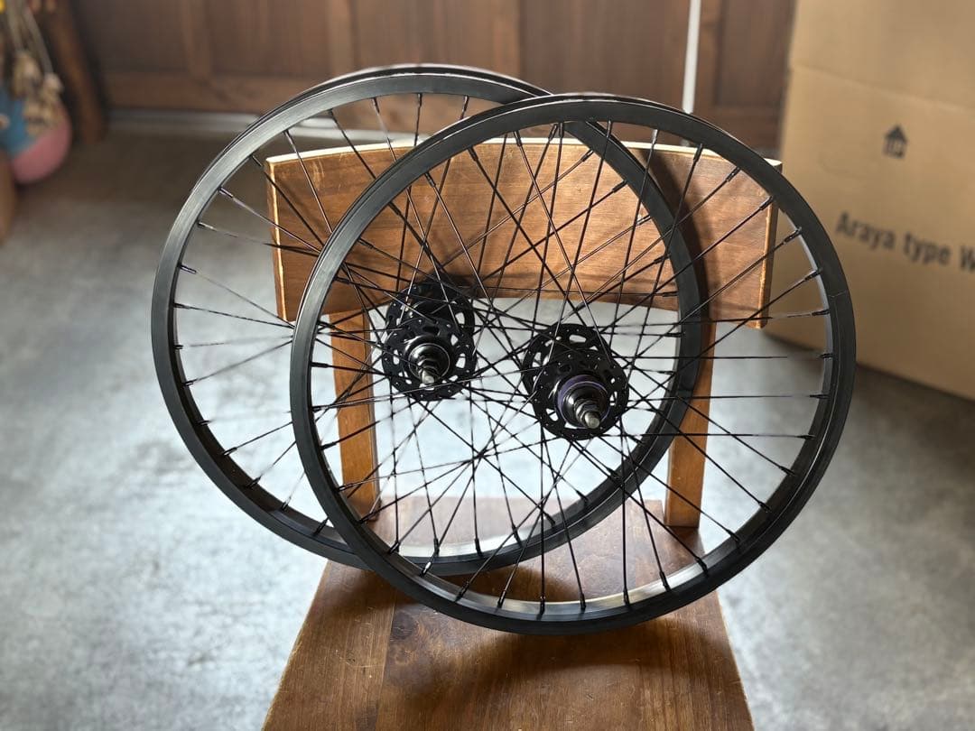 KUWAHARA BMX Complete Wheel Set 20インチ