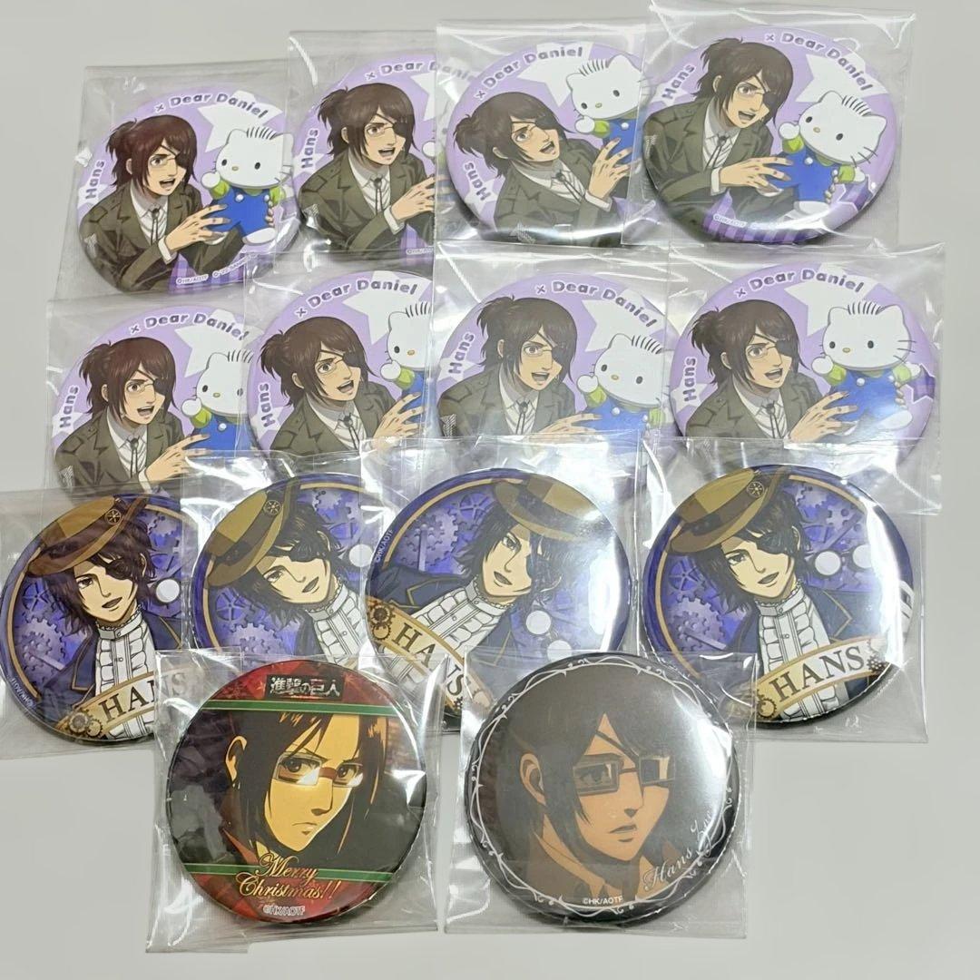 カ*侍様 進撃の巨人　缶バッジ　まとめ売り
