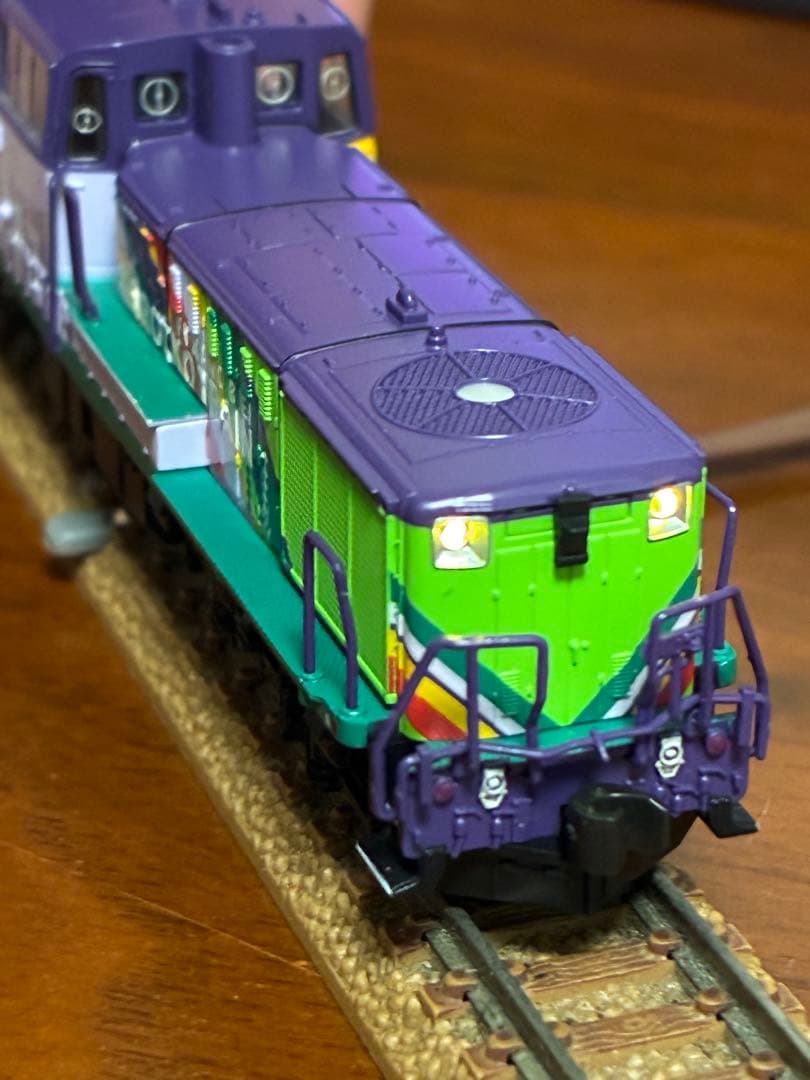 DE15 1535 ノロッコ号　マイクロエース ライト点灯動力動作確認済