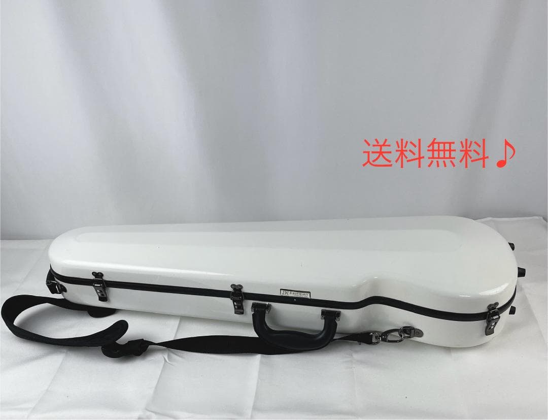 イーストマン　J.W. Eastman バイオリンケース ホワイト　4/4サイズ