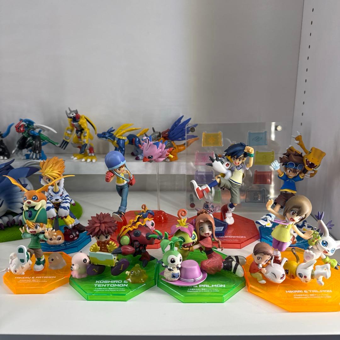 デジモンアドベンチャー　g.e.m 選ばれし子供達セット　フィギュア