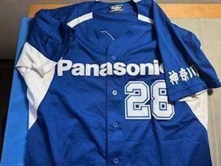 【レア】休部決定 パナソニック　野球ユニフォーム　O 社会人野球