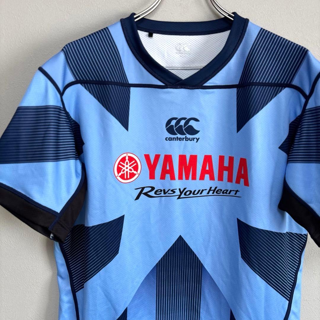 カンタベリー ヤマハ発動機ジュビロ ユニフォーム ブルーレヴズ L ラグビー